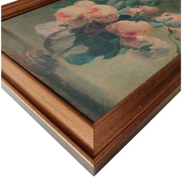 12" × 16" Antique Floral Framed Canvas
Board Olive Green - Threshold - Picture 5 of 6